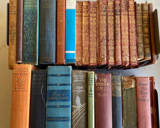 Lot 74: Assorted Vintage Hardcover Books