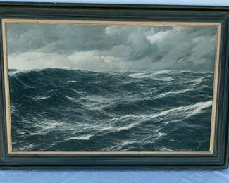 Lot 85: Large Print Windstark Seascape