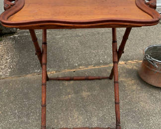 Lot 46: Antique Butler’s Tray Table From Germany