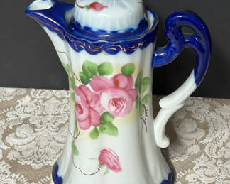 Lot 2: Vintage Nippon Chocolate Pot