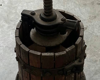 Lot 30: Antique Wine Press