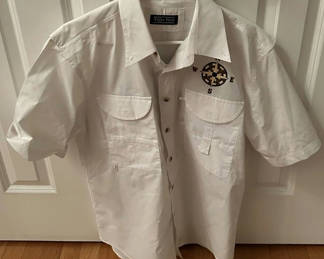 Lot 51: Tiger Hill Shirt Men’s Vented Short Sleeve Button Up Key West Shirt