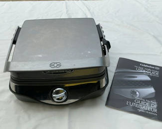 Lot 14: Calphalon Waffle Maker HE400WM with User Guide