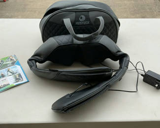 Lot 32: RESTECK Portable Massager System with Accessories