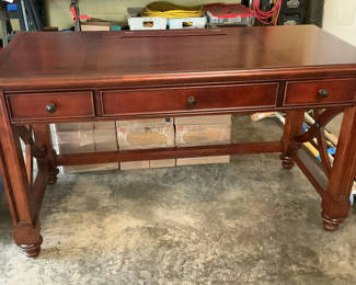 Lot 26: Well-Made Wooden Desk
