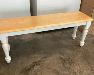 Lot 24: Wooden Bench