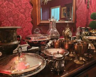Silverplate perfect for entertaining 