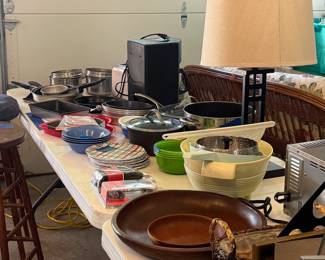 Platers, bowls, storage containers, etc.