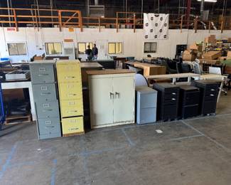 Filing cabinets 