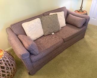 Pre sell Item priced at 60.00. Very nice pull out sleeper sofa