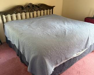 Pre Sell Item priced at 200.00. King Bed & dresser