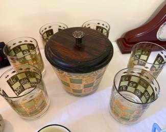 Rare Green Prado Culver set