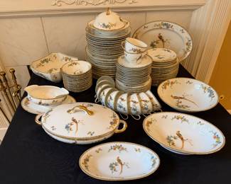Vintage set Golden Pheasant (Round) by Altrohlau