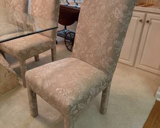Set - 6 Parson style dining chairs