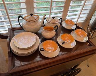 Vintage Czechoslovakian Phoenix China Lusterware