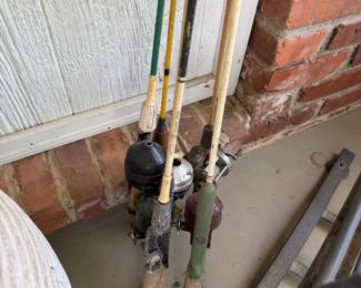 fishing poles