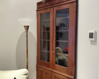 Antique Corner Cabinet.  Excellent condition!
