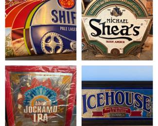 Beer/ Liquor Signs (this is just a small sampling of the signs at this sale)