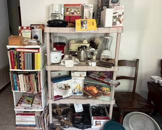 Cookbooks, Small Kitchen Appliances