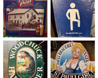 Beer/ Liquor Signs (This is just a small sampling of the signs here)