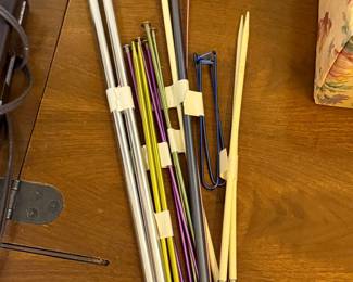Knitting needles