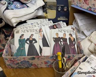 New York dress patterns circa 1980s
