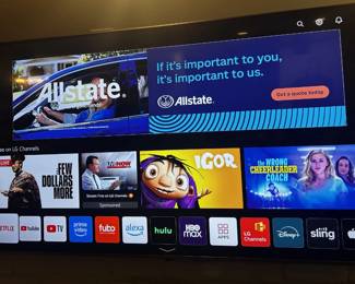 65" LG Smart TV- 2022