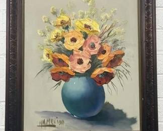 munoz signed painting