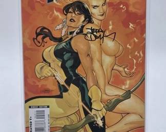 signed terry dodson comic