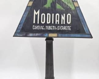handpainted lamp