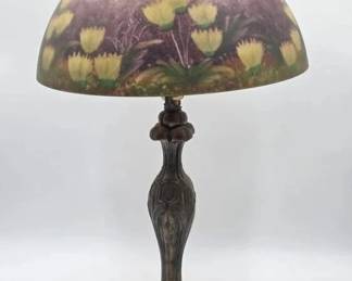 reverse painting lamp