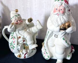 Lenox Samta teapot + cookie jar 