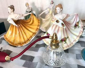 Vintage porcelain figurines