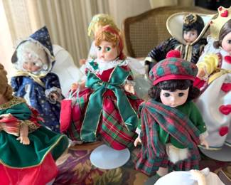 Madame Alexander dolls, including Alice in Wonderland, Lord Nelson, Opera Series, Wizard of Oz, Nativity, Storybook collection, Kaiser collection (inc Cinderella, French Aristocrat), Guardian Angels
