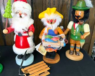 German Erzgebirge incense smokers