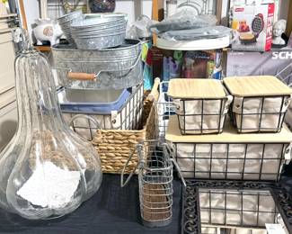 Storage + decor