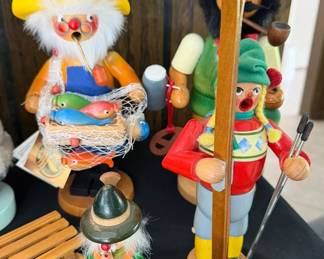 German Erzgebirge incense smokers