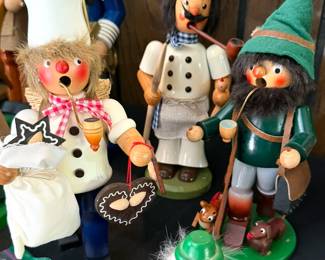 German Erzgebirge incense smokers