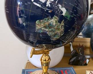 Inlaid globe