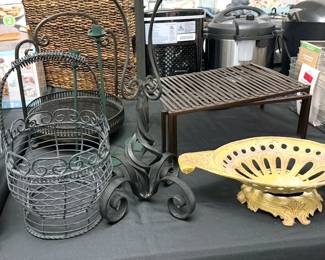 Baskets + decor