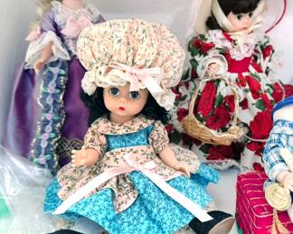 Madame Alexander dolls, including Alice in Wonderland, Lord Nelson, Opera Series, Wizard of Oz, Nativity, Storybook collection, Kaiser collection (inc Cinderella, French Aristocrat), Guardian Angels