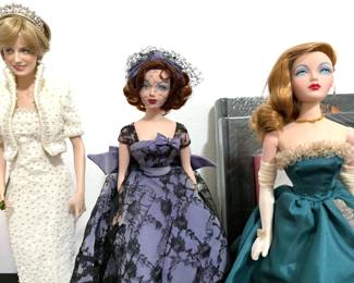Ashton Drake Gene collection  dolls, including Creme de Cassis + Destiny