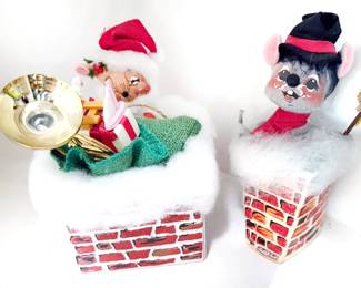 Annalee Christmas Elf collection + assorted others