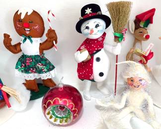 Annalee Christmas Elf collection + assorted others