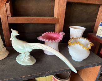 Fenton Ruffled Glass