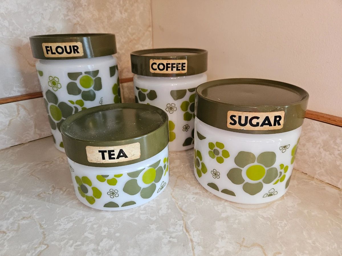 Vintage canister set