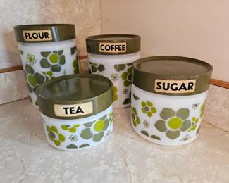Vintage canister set