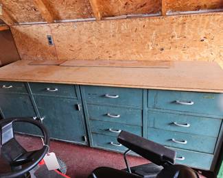 work table 94" x 22" x 36"