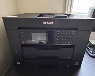 Lot #2 Epson WorkForce WF-7840 All-in-One Inkjet Printer Scanner Copier Fax Wide