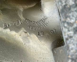 #61	Michigan Dynamics Solid Brass 4 blade  propellar  - 8x15x1.25  	 $550.00 			 #62	Michigan Dyna-Quad Solid Brass  4 blade propellar  18x15x1.25	 $550.00 			